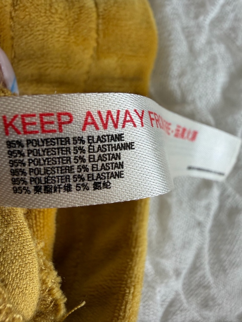 Anthro Saturday Sunday Merida Velvet Joggers Gold Medium - Picture 4 of 9